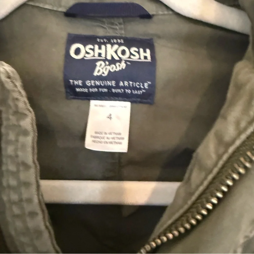 Oshkosh boy military jacket